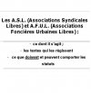 Les ASL. (Associations Syndicales Libres) et AFUL (Associations Foncières Urbaines Libres) 