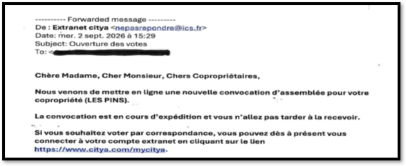 CITYA Avignon :  le dévoiement du vote par correspondance