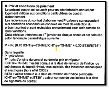  Des contrats de maintenance de robinetterie  sans grand intérêt pour la copropriété